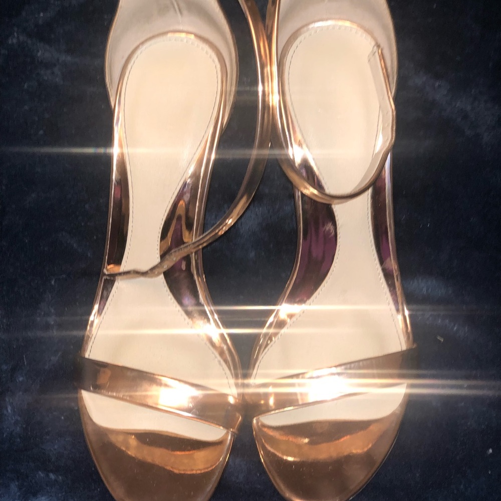 Rose Gold Missguided Heels